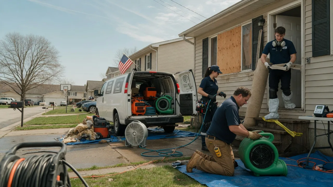 Water Damage Restoration in Spelter, WV near me